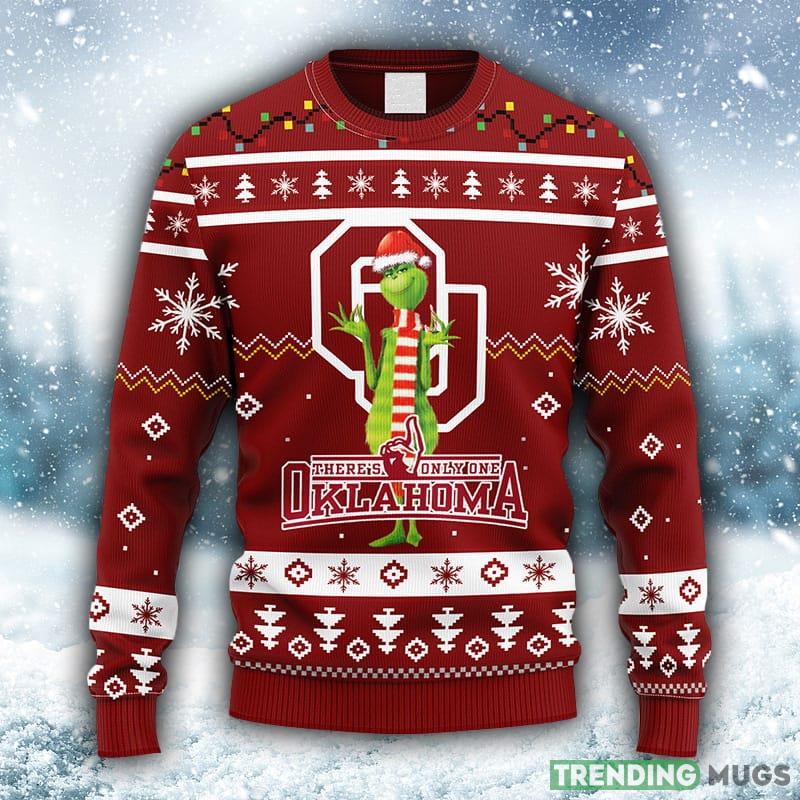 NCAA Oklahoma Sooners Funny Grinch Christmas Ugly 3D Sweater For Men And Women Gift Ugly Christmas - NCAA Oklahoma Sooners Funny Grinch Christmas Ugly Sweater_1 NCAA Oklahoma Sooners Funny Grinch Christmas Ugly 3D Sweater For Men And Women Gift Ugly Christmas - NCAA Oklahoma Sooners Funny Grinch Christmas Ugly Sweater_1