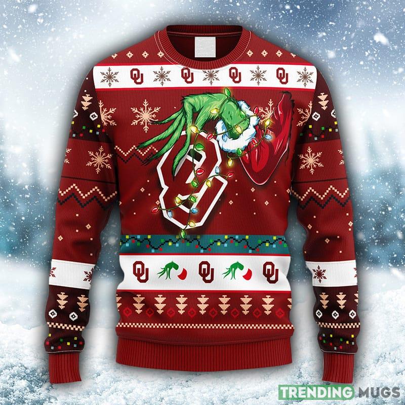 NCAA Oklahoma Sooners Grinch Christmas Ugly 3D Sweater For Men And Women Gift Ugly Christmas - NCAA Oklahoma Sooners Grinch Christmas Ugly Sweater_1 NCAA Oklahoma Sooners Grinch Christmas Ugly 3D Sweater For Men And Women Gift Ugly Christmas - NCAA Oklahoma Sooners Grinch Christmas Ugly Sweater_1