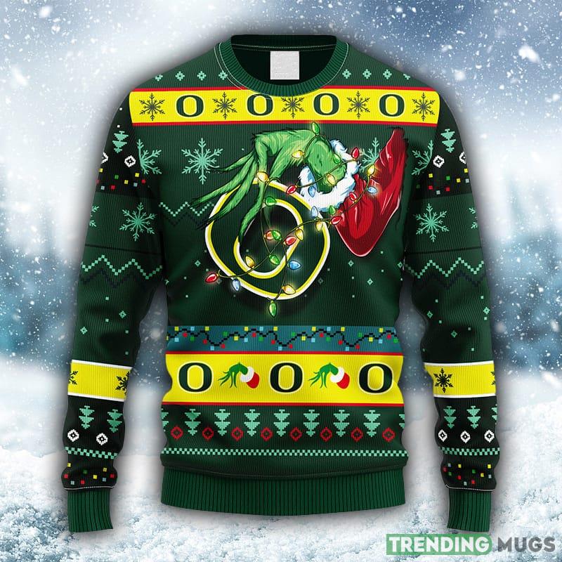 NCAA Oregon Ducks Grinch Christmas Ugly 3D Sweater For Men And Women Gift Ugly Christmas - NCAA Oregon Ducks Grinch Christmas Ugly Sweater_1 NCAA Oregon Ducks Grinch Christmas Ugly 3D Sweater For Men And Women Gift Ugly Christmas - NCAA Oregon Ducks Grinch Christmas Ugly Sweater_1