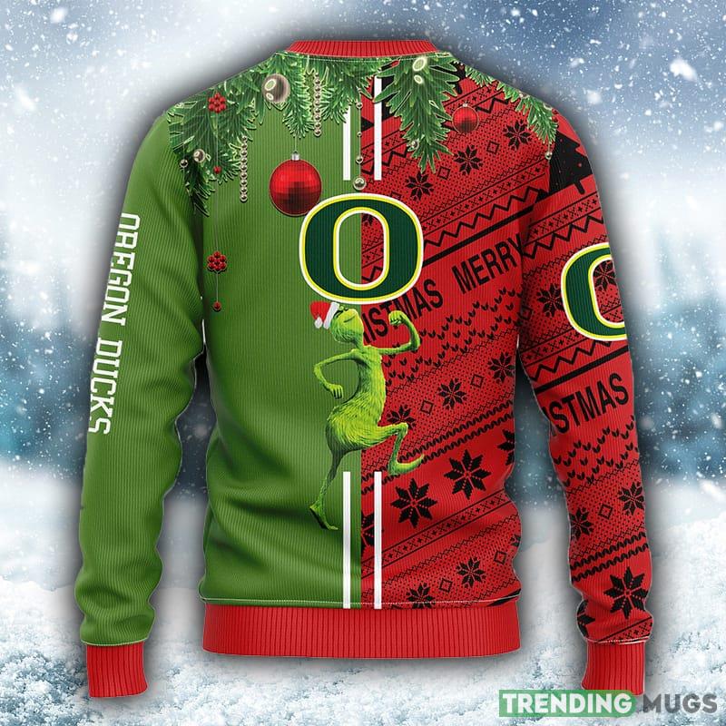 NCAA Oregon Ducks Grinch & Scooby Doo Christmas Ugly 3D Sweater For Men And Women Gift Ugly Christmas 3D Sweater NCAA Oregon Ducks Grinch & Scooby Doo Christmas Ugly 3D Sweater For Men And Women Gift Ugly Christmas 3D Sweater