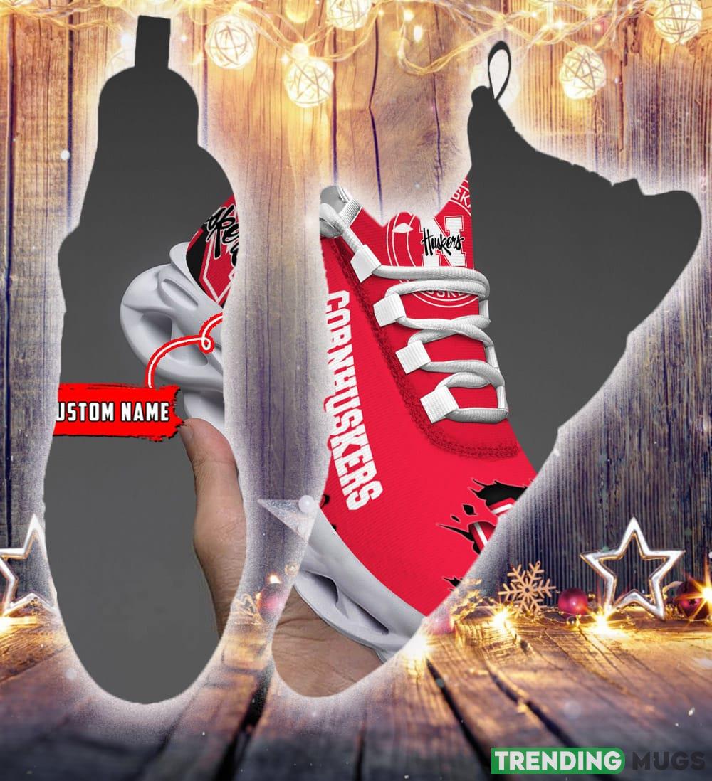 Nebraska Cornhuskers Custom Name Max Soul Shoes Chunky Sneakers Gift For Fans Max Soul Nebraska Cornhuskers Custom Name Max Soul Shoes Chunky Sneakers Gift For Fans Max Soul