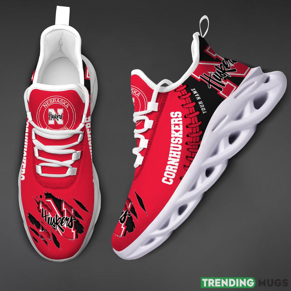 Nebraska Cornhuskers Custom Name Max Soul Shoes Chunky Sneakers Gift For Fans - Nebraska Cornhuskers Personalized Max Soul Shoes_1 Nebraska Cornhuskers Custom Name Max Soul Shoes Chunky Sneakers Gift For Fans - Nebraska Cornhuskers Personalized Max Soul Shoes_1