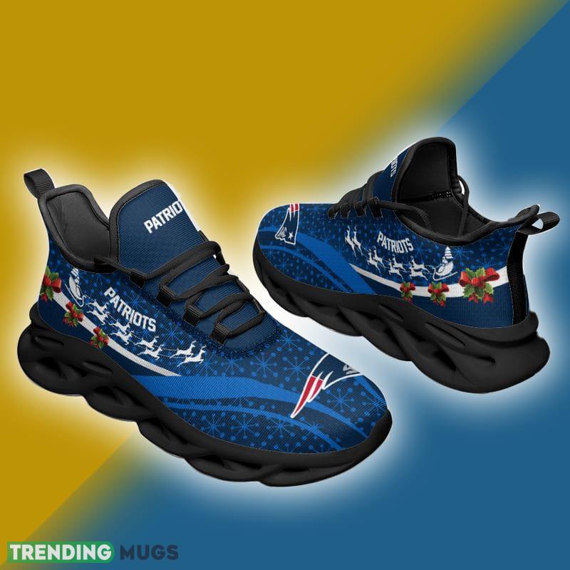 New England Patriots Christmas Pattern Max Soul Shoes Influence Christmas Sneakers - New England Patriots Christmas Pattern Max Soul Shoes Christmas Sneakers Photo 7 New England Patriots Christmas Pattern Max Soul Shoes Influence Christmas Sneakers - New England Patriots Christmas Pattern Max Soul Shoes Christmas Sneakers Photo 7