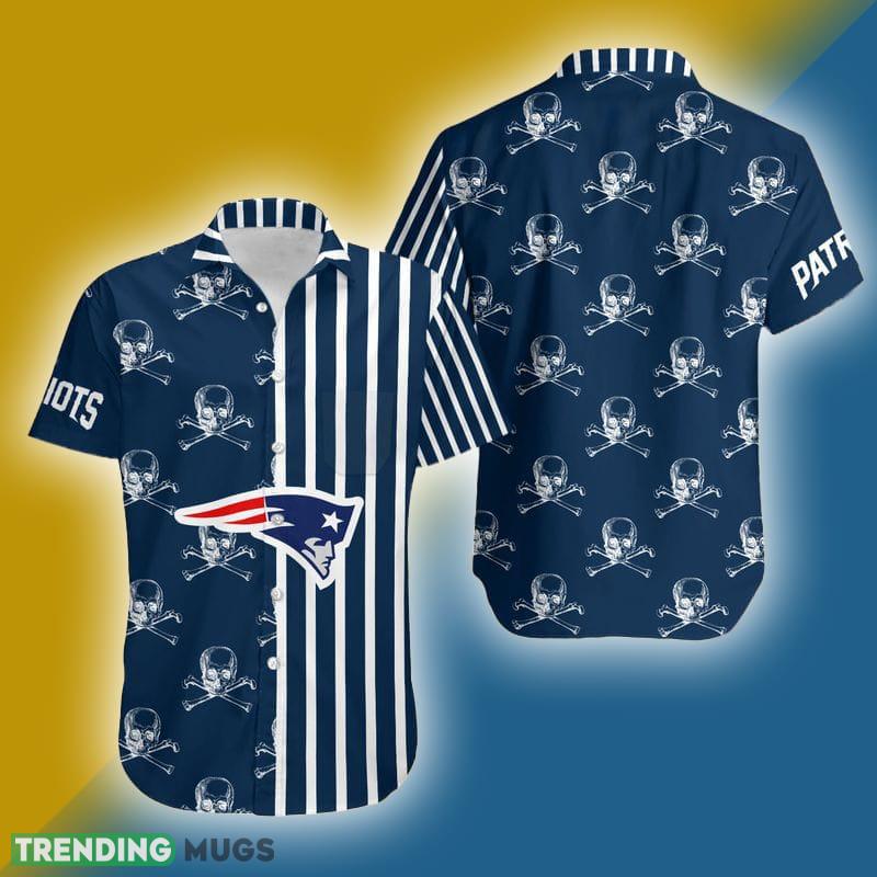 New England Patriots Stripes and Skull Danger Hawaiian Shirt Gift For Halloween - New England Patriots Stripes and Skull Danger Hawaiian Shirt Gift For Halloween New England Patriots Stripes and Skull Danger Hawaiian Shirt Gift For Halloween - New England Patriots Stripes and Skull Danger Hawaiian Shirt Gift For Halloween