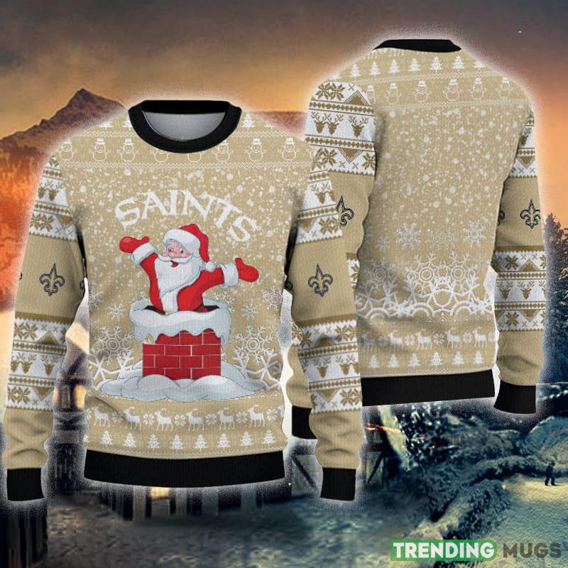 New Orleans Saints Christmas Santa Claus Pattern Knitted Ugly Christmas Sweater AOP Gift For Men And Women - New Orleans Saints Christmas Santa Claus Pattern Knitted Ugly Christmas Sweater AOP Gift For Men And Women New Orleans Saints Christmas Santa Claus Pattern Knitted Ugly Christmas Sweater AOP Gift For Men And Women - New Orleans Saints Christmas Santa Claus Pattern Knitted Ugly Christmas Sweater AOP Gift For Men And Women