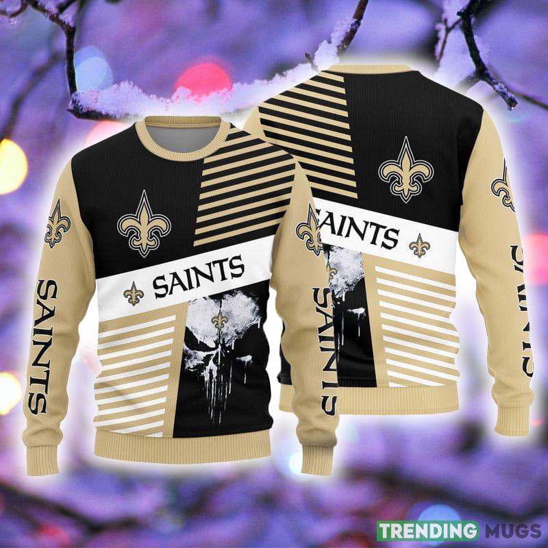 New Orleans Saints Skull Pattern Knitted Ugly Christmas Sweater AOP Gift For Men And Women - New Orleans Saints Skull Pattern Knitted Ugly Christmas Sweater AOP Gift For Men And Women New Orleans Saints Skull Pattern Knitted Ugly Christmas Sweater AOP Gift For Men And Women - New Orleans Saints Skull Pattern Knitted Ugly Christmas Sweater AOP Gift For Men And Women