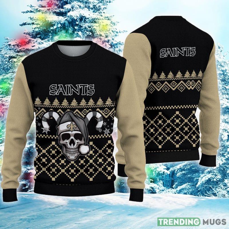 New Orleans Saints Ugly Christmas Skull Xmas Sweater Woolen Gift Mens Women - New Orleans Saints Ugly Christmas Skull Xmas Sweater Woolen Gift Mens Women New Orleans Saints Ugly Christmas Skull Xmas Sweater Woolen Gift Mens Women - New Orleans Saints Ugly Christmas Skull Xmas Sweater Woolen Gift Mens Women