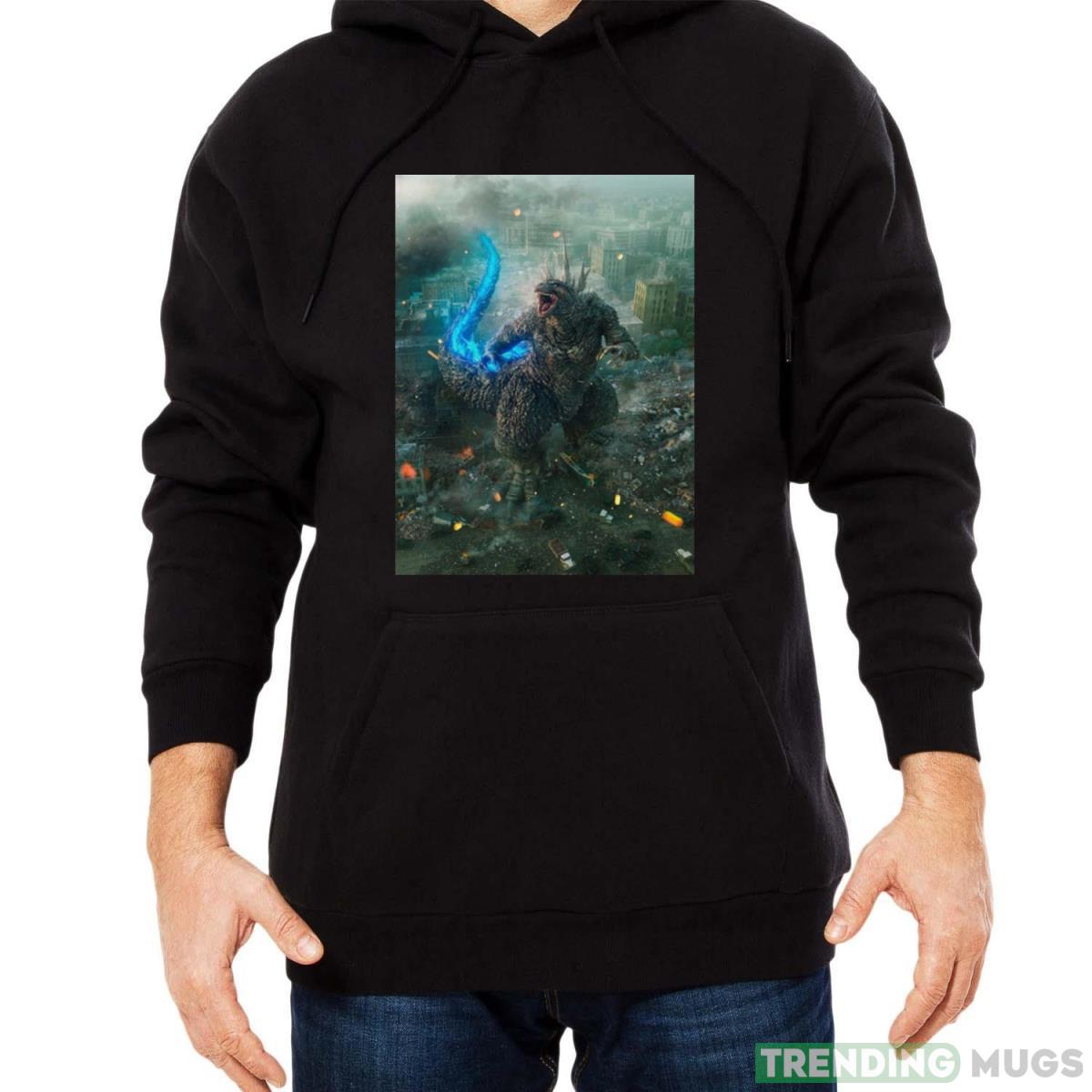 New Promotional Image For Godzilla Minus One T Shirt Dark Shirt New Promotional Image For Godzilla Minus One T Shirt Dark Shirt