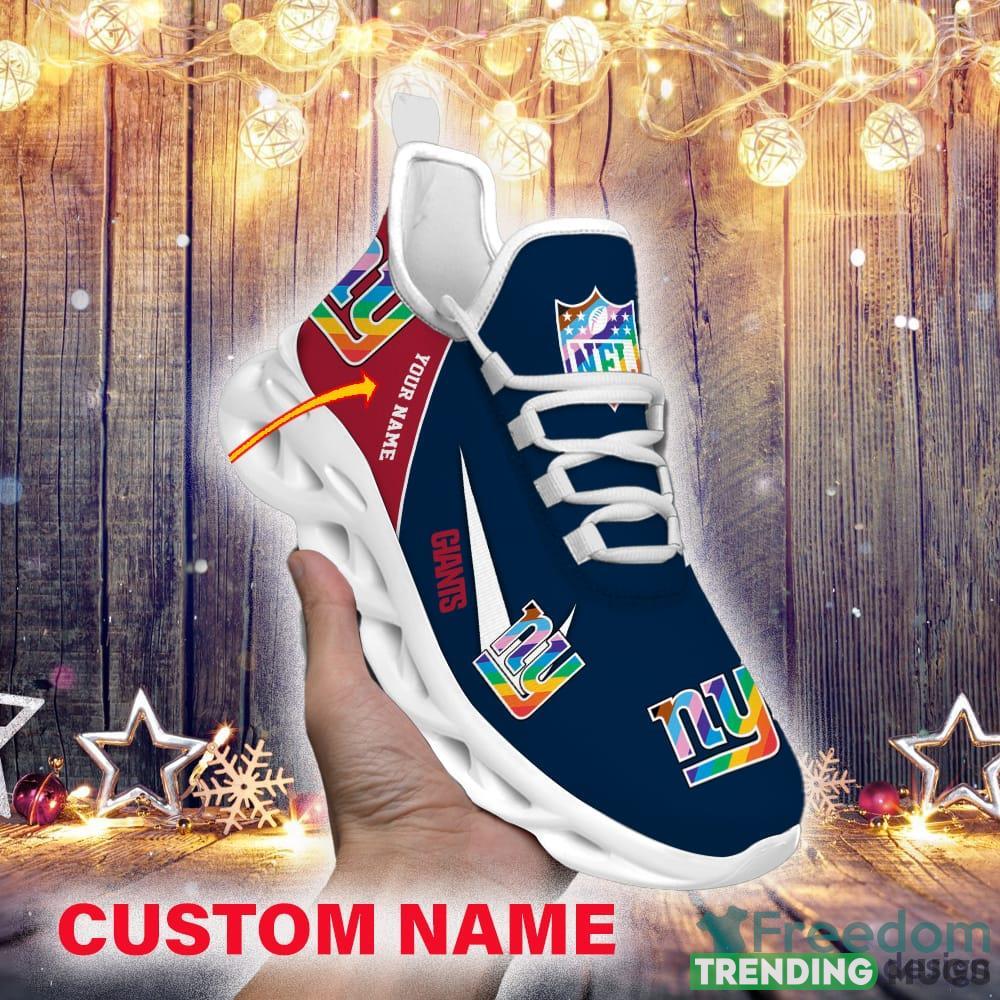 New York Giants Custom Name Luxury NFL Max Soul Shoes Design 7 Chunky Sneakers For Men And Women - New York Giants Personalized NFL Max Soul Shoes v2_1 New York Giants Custom Name Luxury NFL Max Soul Shoes Design 7 Chunky Sneakers For Men And Women - New York Giants Personalized NFL Max Soul Shoes v2_1