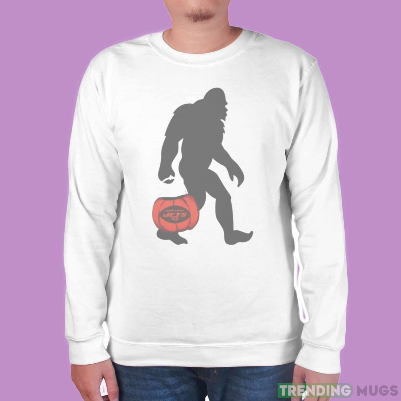 New York Jets Bigfoot Halloween shirt Light Shirt New York Jets Bigfoot Halloween shirt Light Shirt