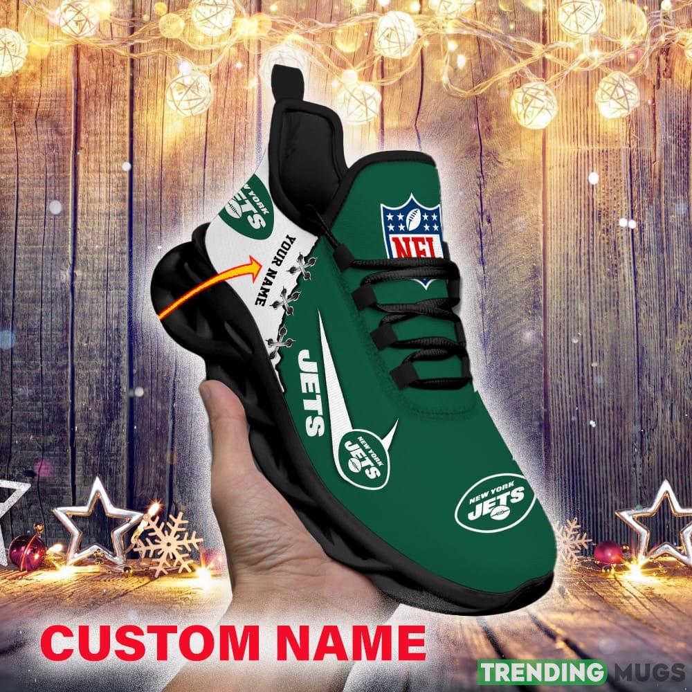 New York Jets Custom Name NFL Premium Luxury Max Soul Shoes Gift For Fans Running Sneaker - New York Jets Personalized NFL Premium Luxury Max Soul Shoes_1 New York Jets Custom Name NFL Premium Luxury Max Soul Shoes Gift For Fans Running Sneaker - New York Jets Personalized NFL Premium Luxury Max Soul Shoes_1