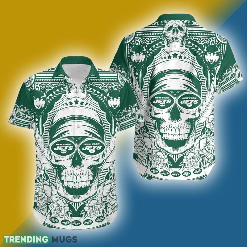 New York Jets Skull Diamon Hawaiian Shirt Gift For Halloween - New York Jets Skull Diamon Hawaiian Shirt Gift For Halloween New York Jets Skull Diamon Hawaiian Shirt Gift For Halloween - New York Jets Skull Diamon Hawaiian Shirt Gift For Halloween