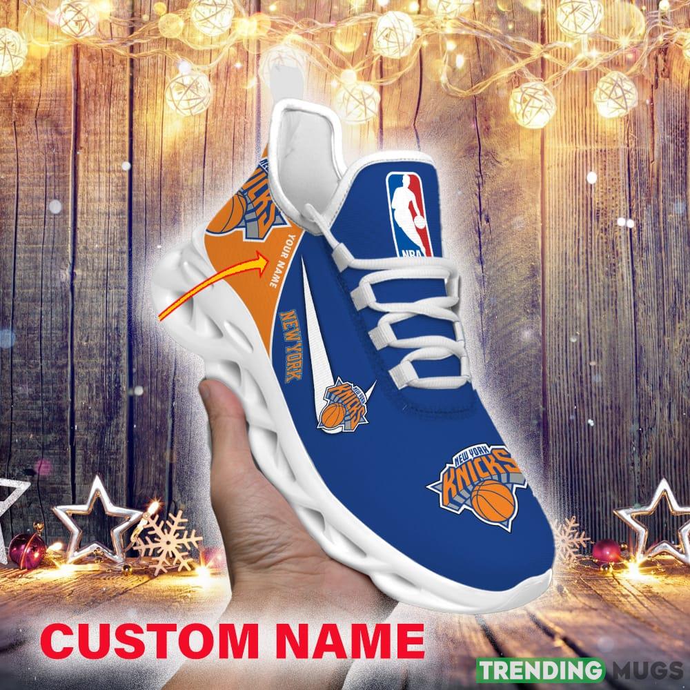 New York Knicks Custom Name NBA Max Soul Shoes Gift For Fans Running Sneaker Max Soul New York Knicks Custom Name NBA Max Soul Shoes Gift For Fans Running Sneaker Max Soul