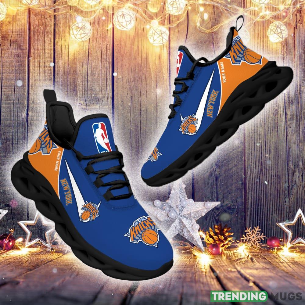 New York Knicks Custom Name NBA Max Soul Shoes Gift For Fans Running Sneaker Max Soul New York Knicks Custom Name NBA Max Soul Shoes Gift For Fans Running Sneaker Max Soul