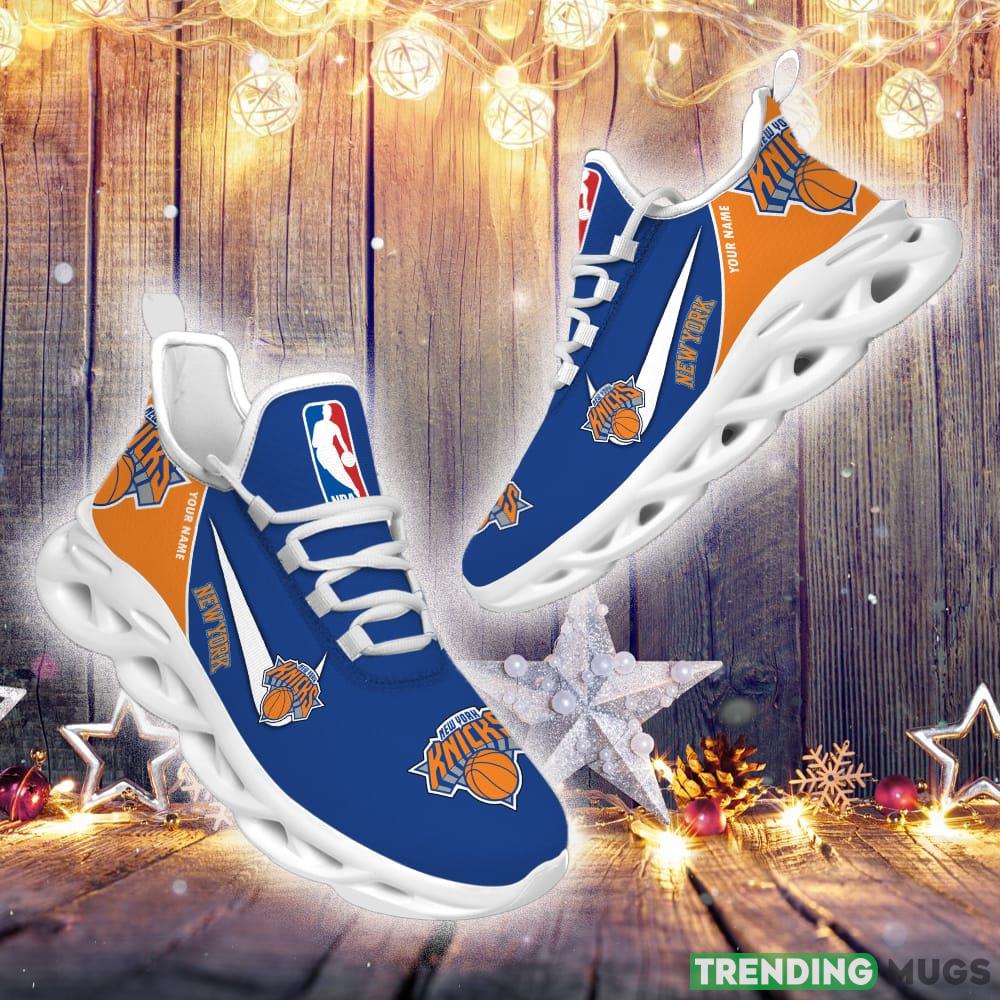 New York Knicks Custom Name NBA Max Soul Shoes Gift For Fans Running Sneaker Max Soul New York Knicks Custom Name NBA Max Soul Shoes Gift For Fans Running Sneaker Max Soul