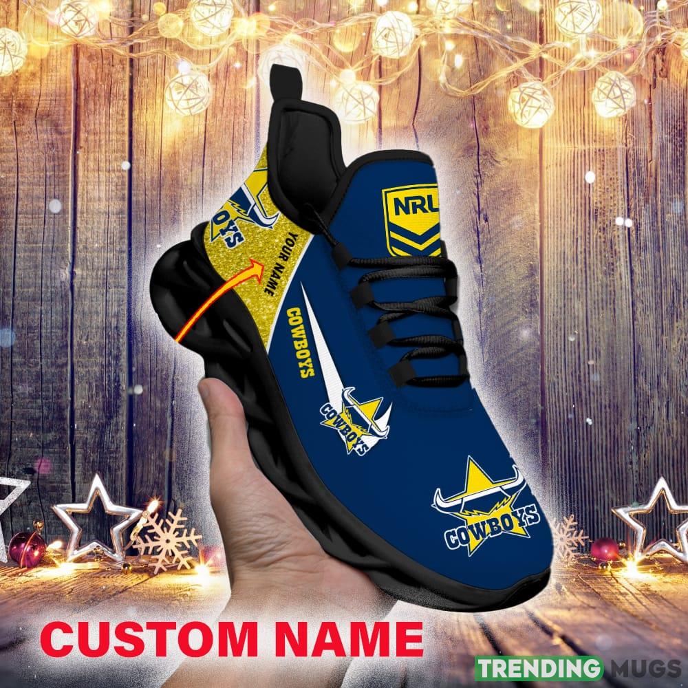 Newcastle Knights NRL Glitter Max Soul Shoes Custom Name Running Sneakers For Fans Gift Max Soul Newcastle Knights NRL Glitter Max Soul Shoes Custom Name Running Sneakers For Fans Gift Max Soul