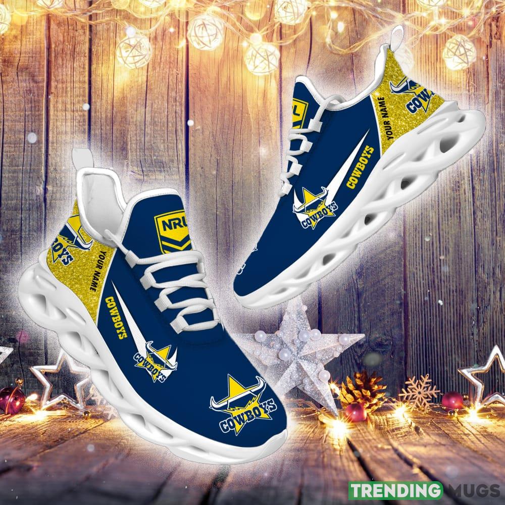 Newcastle Knights NRL Glitter Max Soul Shoes Custom Name Running Sneakers For Fans Gift Max Soul Newcastle Knights NRL Glitter Max Soul Shoes Custom Name Running Sneakers For Fans Gift Max Soul