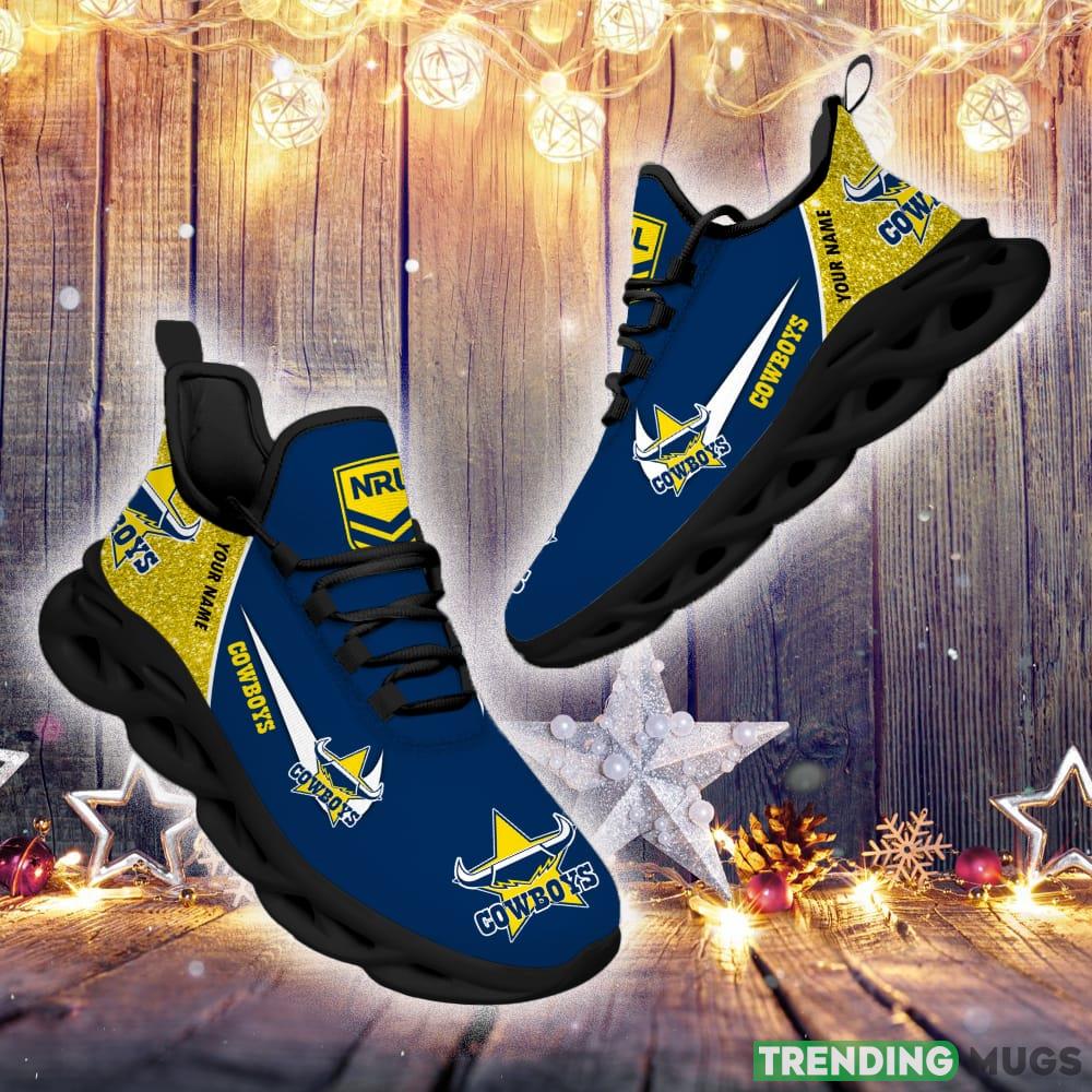 Newcastle Knights NRL Glitter Max Soul Shoes Custom Name Running Sneakers For Fans Gift Max Soul Newcastle Knights NRL Glitter Max Soul Shoes Custom Name Running Sneakers For Fans Gift Max Soul