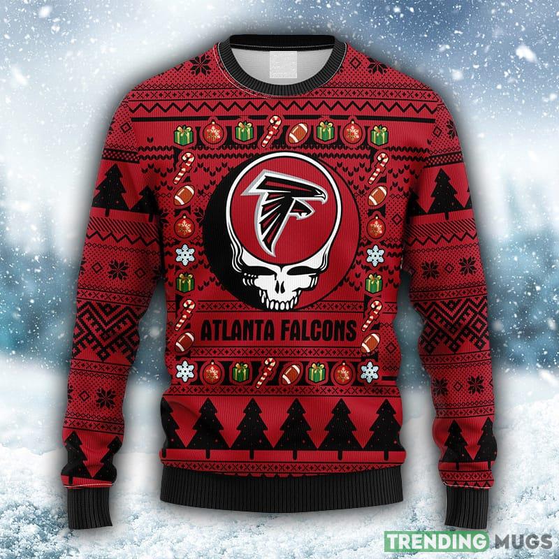 NFL Atlanta Falcons Grateful Dead Fleece 3D Sweater For Men And Women Gift Ugly Christmas - NFL Atlanta Falcons Grateful Dead Ugly Christmas Fleece Sweater_1 NFL Atlanta Falcons Grateful Dead Fleece 3D Sweater For Men And Women Gift Ugly Christmas - NFL Atlanta Falcons Grateful Dead Ugly Christmas Fleece Sweater_1