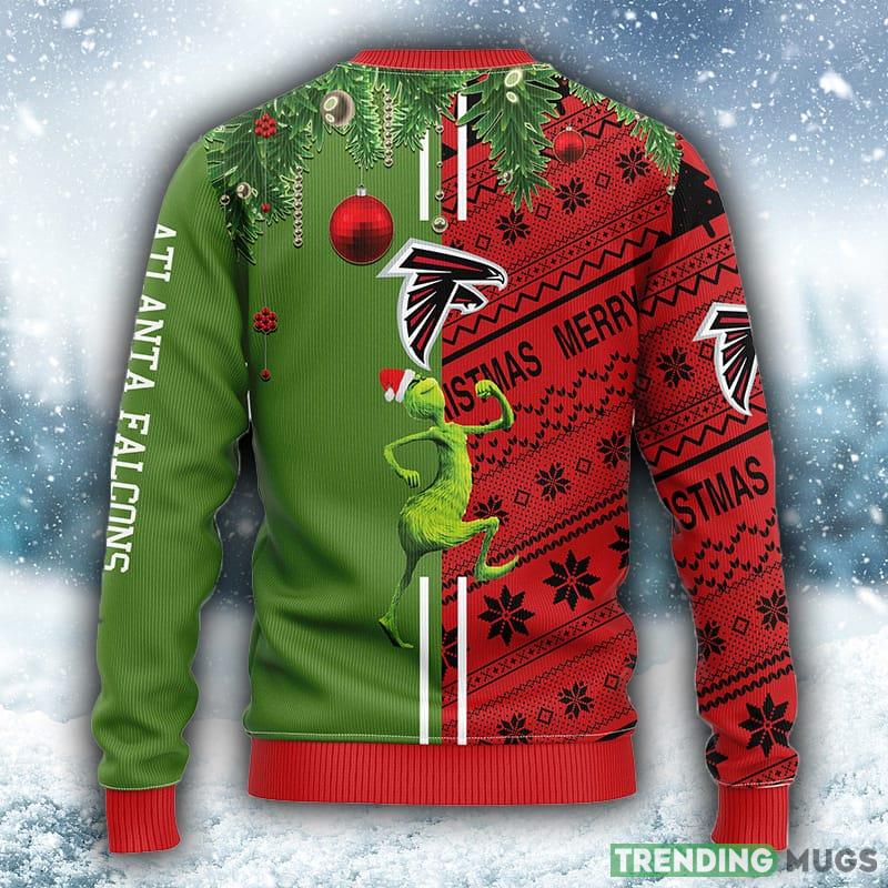 NFL Atlanta Falcons Grinch & Scooby Doo Christmas Ugly 3D Sweater For Men And Women Gift Ugly Christmas 3D Sweater NFL Atlanta Falcons Grinch & Scooby Doo Christmas Ugly 3D Sweater For Men And Women Gift Ugly Christmas 3D Sweater