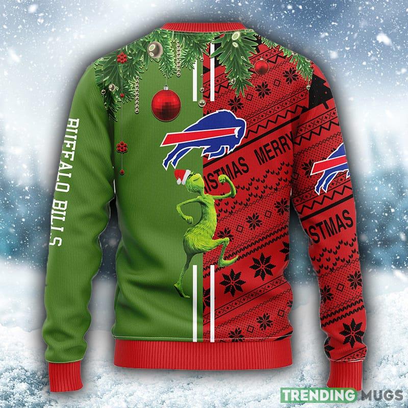 NFL Buffalo Bills Grinch & Scooby Doo Christmas Ugly 3D Sweater For Men And Women Gift Ugly Christmas 3D Sweater NFL Buffalo Bills Grinch & Scooby Doo Christmas Ugly 3D Sweater For Men And Women Gift Ugly Christmas 3D Sweater
