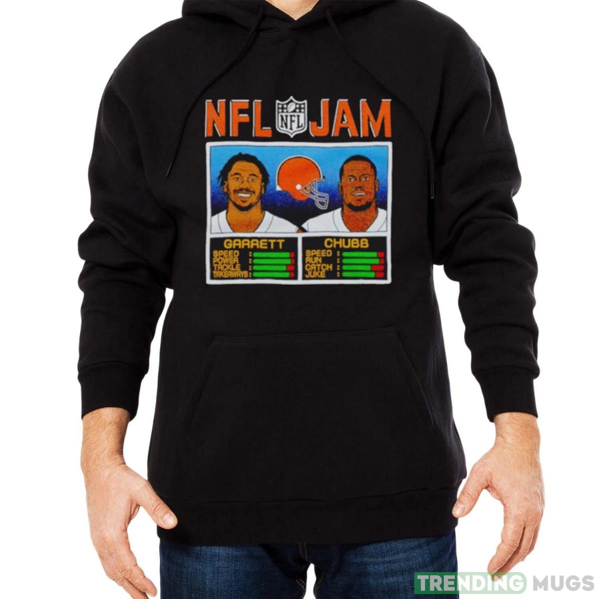 NFL Jam Cleveland Browns Myles Garrett and Nick Chubb shirt Dark Shirt NFL Jam Cleveland Browns Myles Garrett and Nick Chubb shirt Dark Shirt