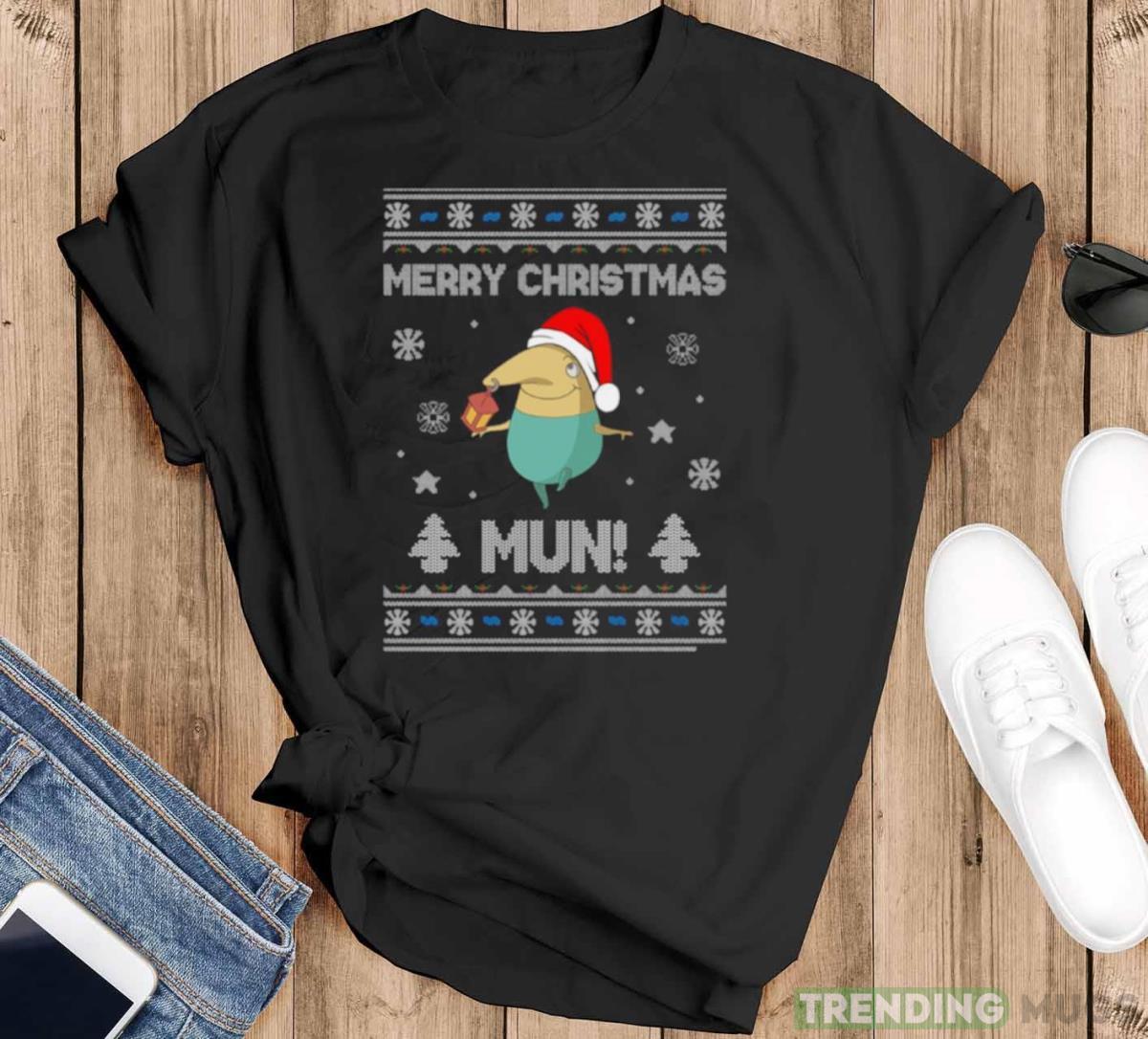 Ni No Kuni Drippy Merry Christmas Muns shirt - Black T-Shirt Ni No Kuni Drippy Merry Christmas Muns shirt - Black T-Shirt