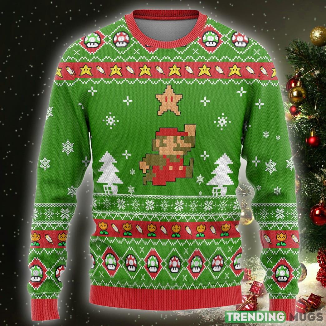 Nintendo Super Mario Ugly Christmas Sweater Gift For Men Women - Nintendo Super Mario Ugly Christmas Sweater Gift For Men Women_2 Nintendo Super Mario Ugly Christmas Sweater Gift For Men Women - Nintendo Super Mario Ugly Christmas Sweater Gift For Men Women_2