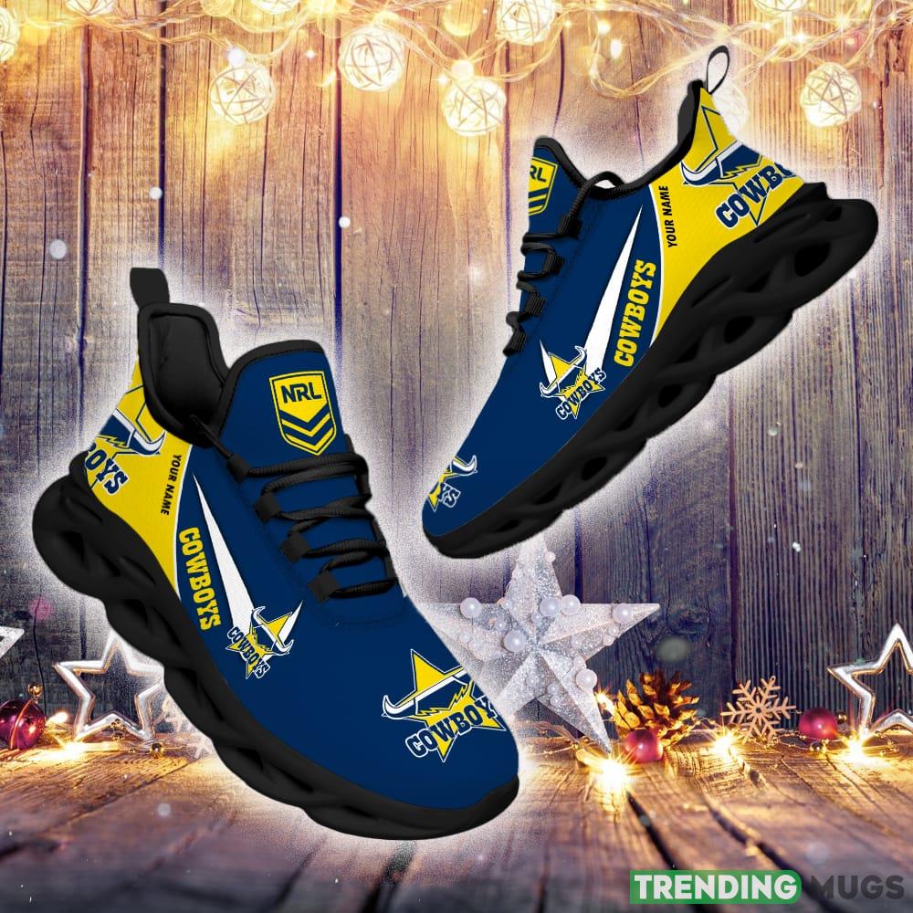 North Queensland Cowboys Custom Name NRL Max Soul Shoes Gift For Fans Running Sneaker Max Soul North Queensland Cowboys Custom Name NRL Max Soul Shoes Gift For Fans Running Sneaker Max Soul