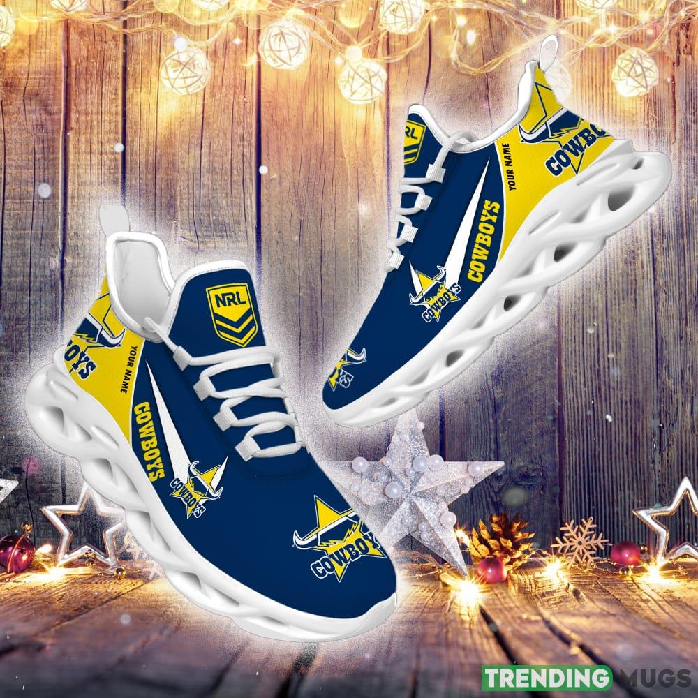North Queensland Cowboys Custom Name NRL Max Soul Shoes Gift For Fans Running Sneaker Max Soul North Queensland Cowboys Custom Name NRL Max Soul Shoes Gift For Fans Running Sneaker Max Soul