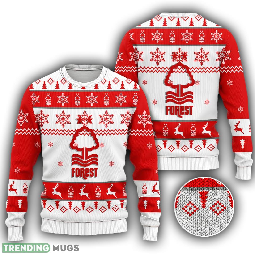 Nottingham Forest Joy AOP Ugly Christmas Sweater For Men Women - Nottingham Forest Joy AOP Ugly Christmas Sweater For Men Women Nottingham Forest Joy AOP Ugly Christmas Sweater For Men Women - Nottingham Forest Joy AOP Ugly Christmas Sweater For Men Women