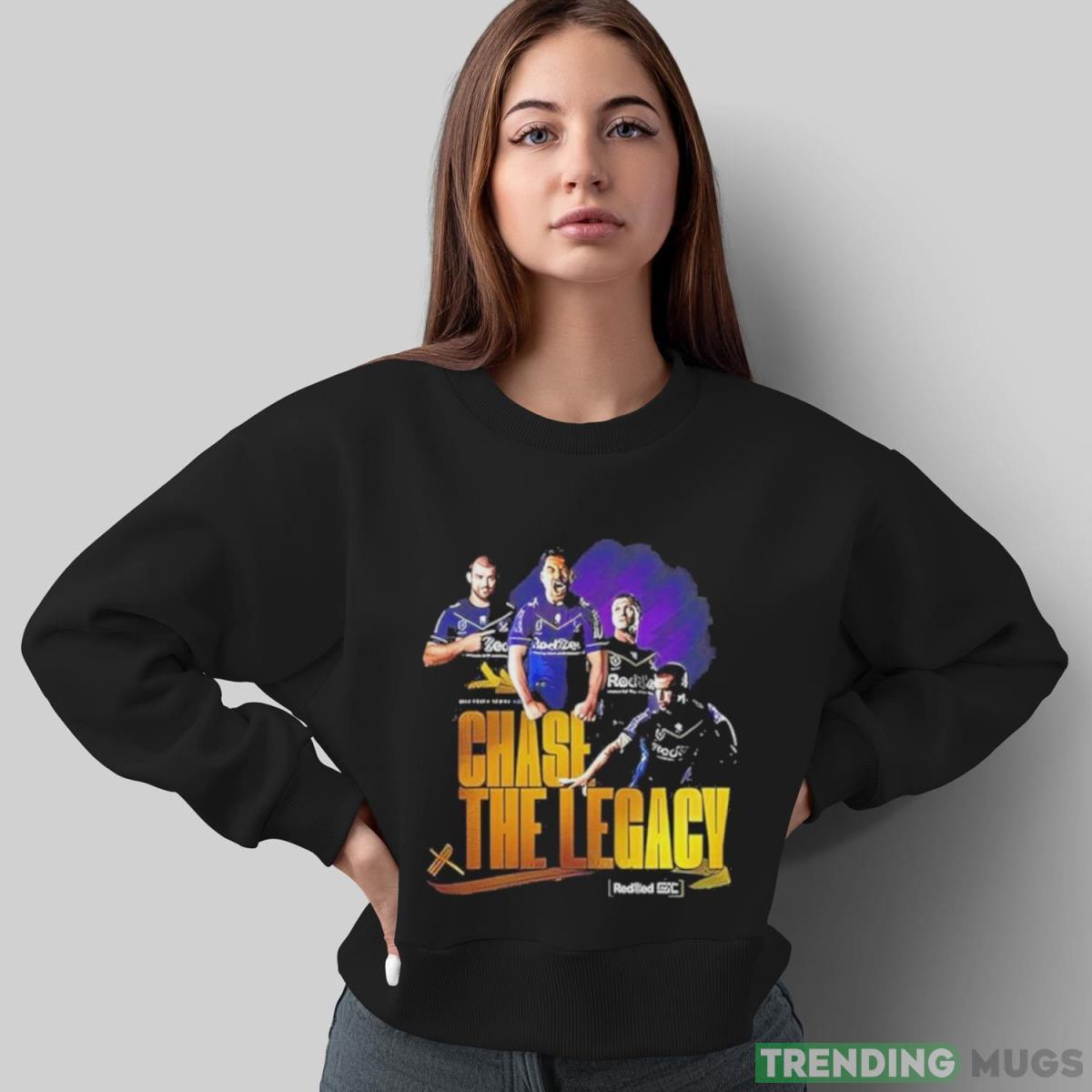 NRL Melbourne Storm Chase The Legacy T Shirt Dark Shirt NRL Melbourne Storm Chase The Legacy T Shirt Dark Shirt