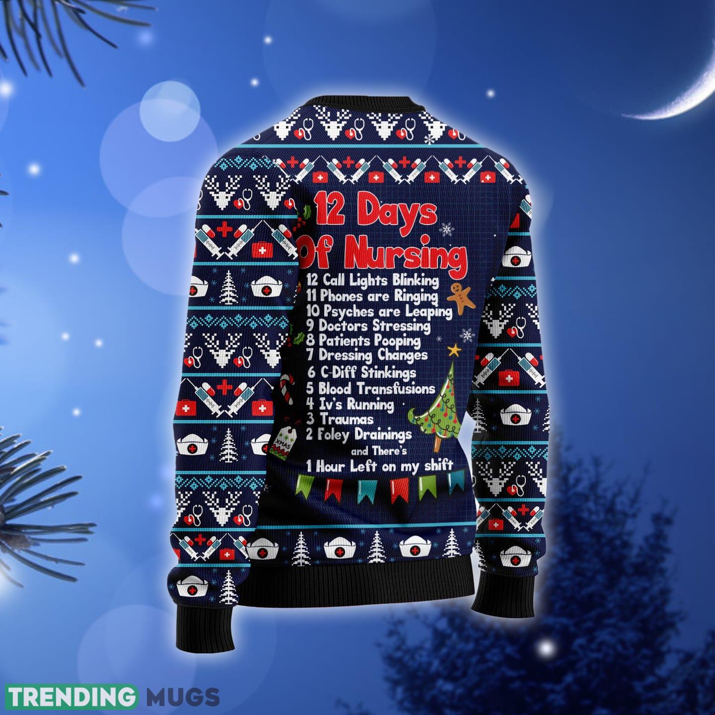 Nurse Tree Ugly Christmas Sweater Gift Men Women 3D Sweater Nurse Tree Ugly Christmas Sweater Gift Men Women 3D Sweater