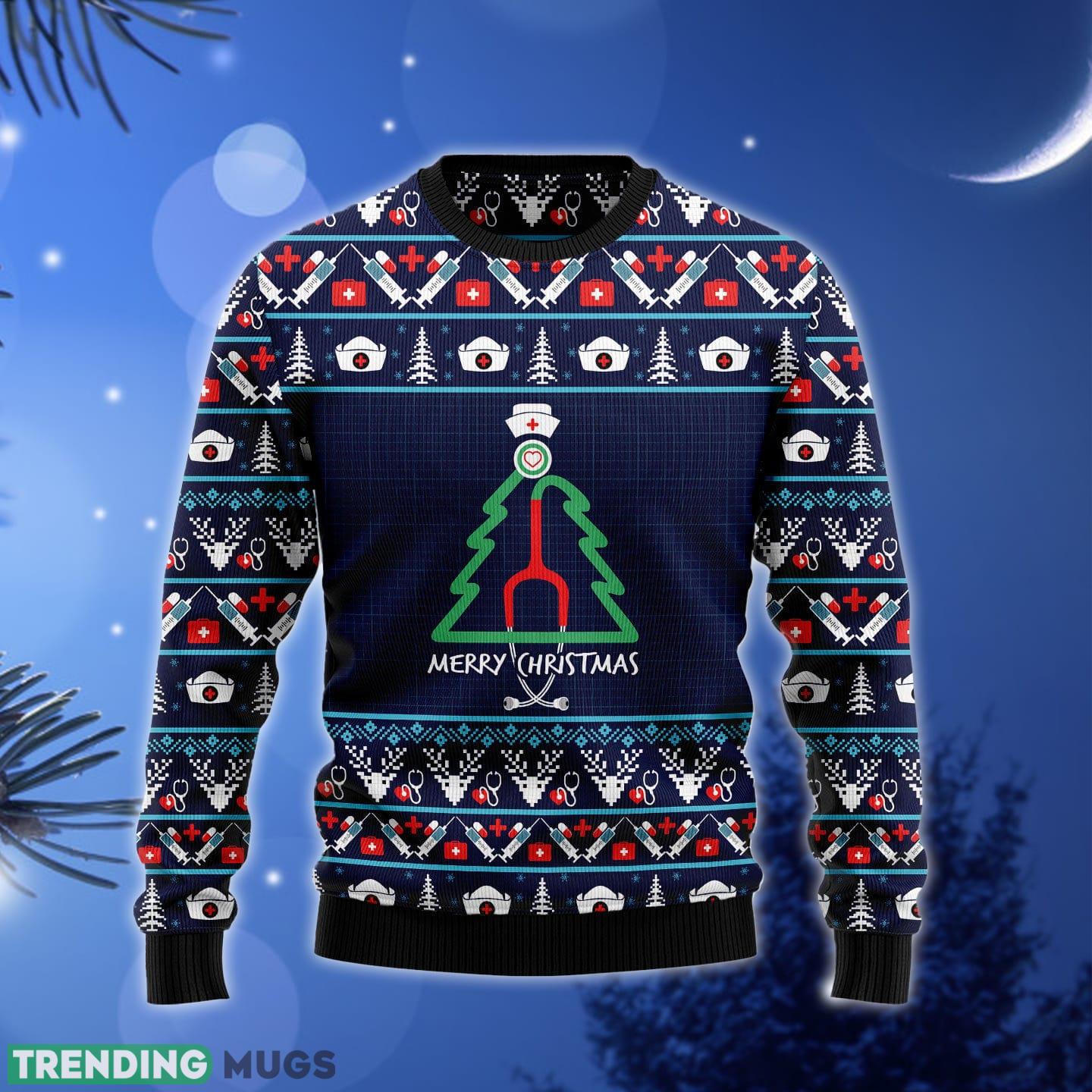 Nurse Tree Ugly Christmas Sweater Gift Men Women - Nurse Christmas Tree T2310 Ugly Christmas Sweater unisex womens & mens, couples matching, friends, funny family ugly christmas holiday sweater gifts (plus size available)_1 Nurse Tree Ugly Christmas Sweater Gift Men Women - Nurse Christmas Tree T2310 Ugly Christmas Sweater unisex womens & mens, couples matching, friends, funny family ugly christmas holiday sweater gifts (plus size available)_1
