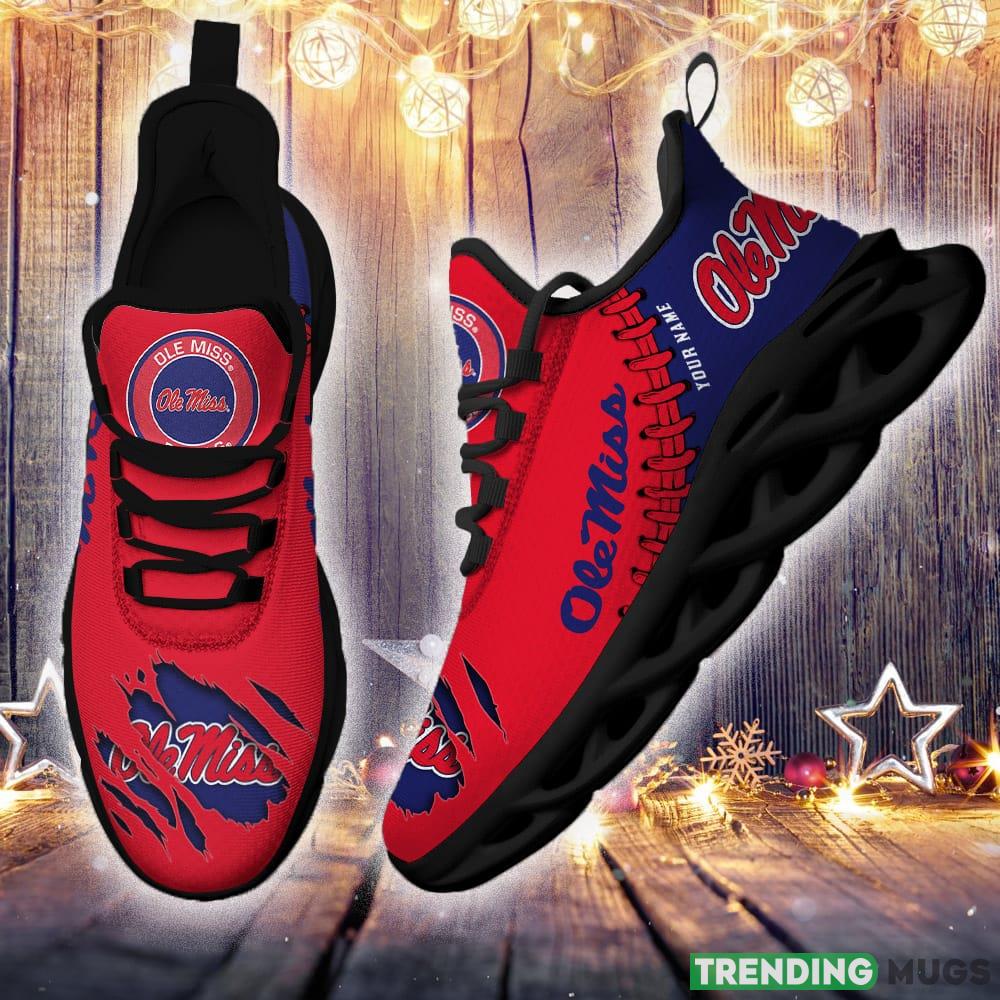 Ole Miss Rebels Custom Name Max Soul Shoes Chunky Sneakers Gift For Fans Max Soul Ole Miss Rebels Custom Name Max Soul Shoes Chunky Sneakers Gift For Fans Max Soul