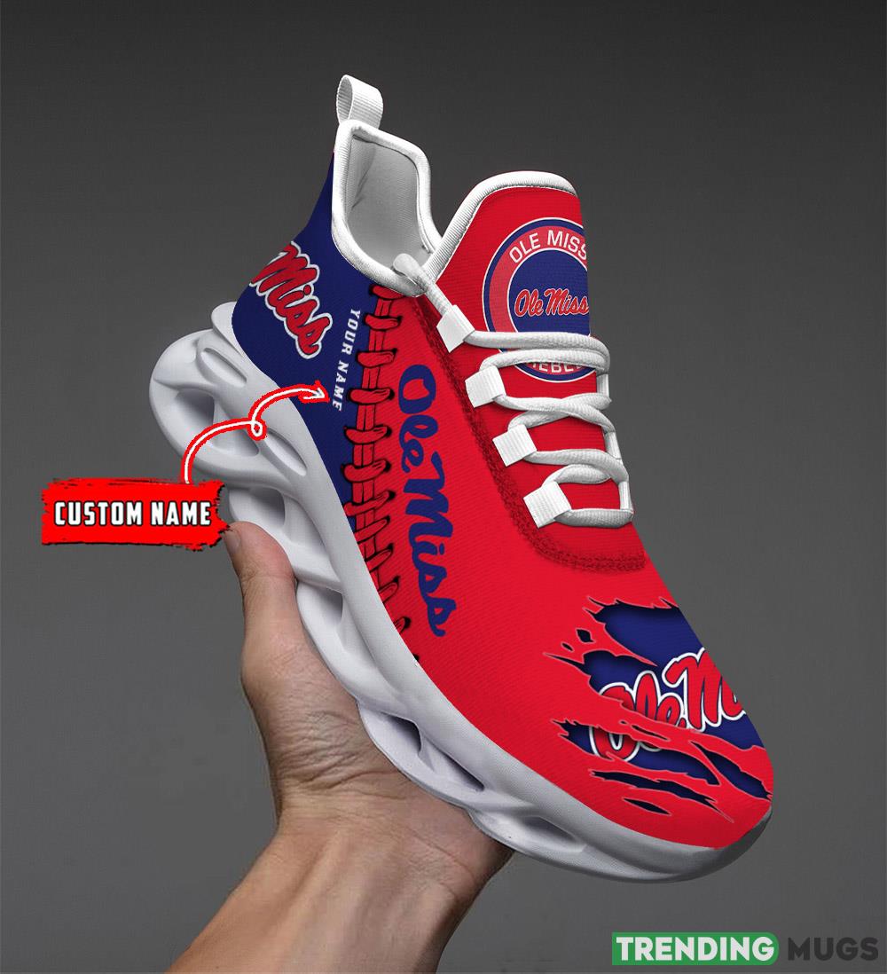 Ole Miss Rebels Custom Name Max Soul Shoes Chunky Sneakers Gift For Fans Max Soul Ole Miss Rebels Custom Name Max Soul Shoes Chunky Sneakers Gift For Fans Max Soul