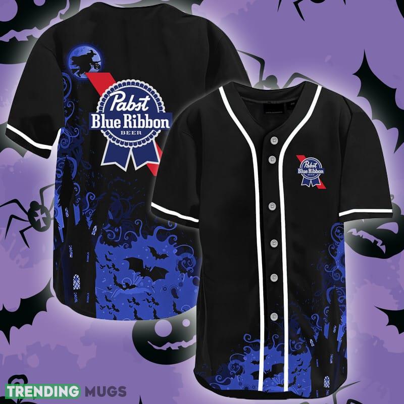 Pabst Blue Ribbon Black Halloween Witch Baseball Jersey Shirt - Pabst Blue Ribbon Black Halloween Witch Baseball Jersey Shirt Pabst Blue Ribbon Black Halloween Witch Baseball Jersey Shirt - Pabst Blue Ribbon Black Halloween Witch Baseball Jersey Shirt