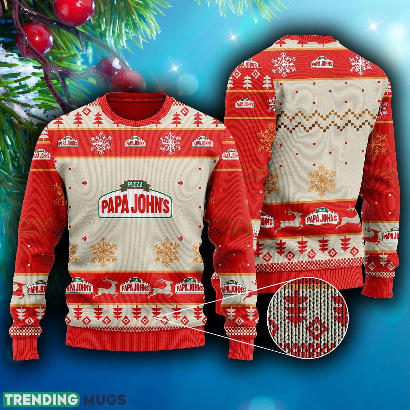 papa john's pizza Brand New Wool Sweater For Christmas 3D Sweater papa john's pizza Brand New Wool Sweater For Christmas - papa john's pizza Brand New Wool Sweater For Christmas