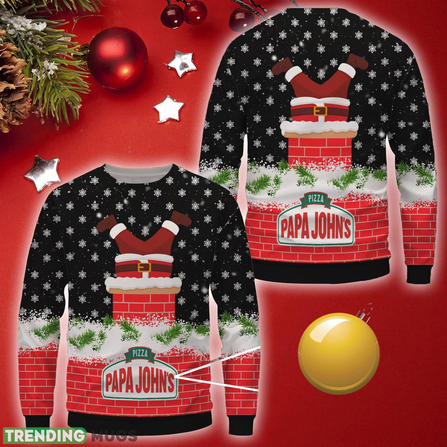 Papa John's Pizza Wool Brand New Christmas Wool Sweater For Men Women 3D Sweater Papa John's Pizza Wool Brand New Christmas Wool Sweater For Men Women - Papa John's Pizza Wool Brand New Christmas Wool Sweater For Men Women