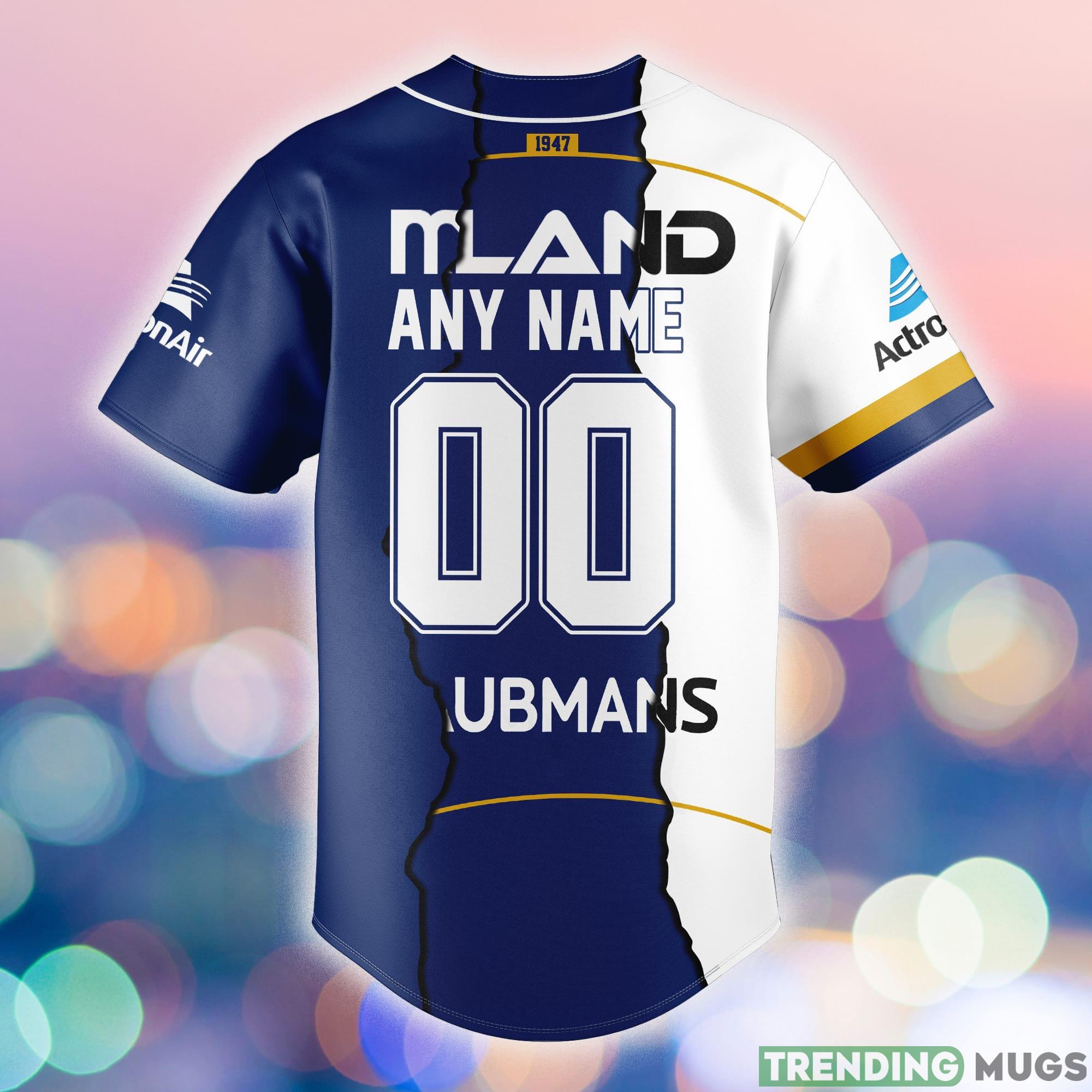 Parramatta Eels Custom Number And Name NRL Uniform Baseball Jersey Shirt Gift For Fans Football Jersey Parramatta Eels Custom Number And Name NRL Uniform Baseball Jersey Shirt Gift For Fans Football Jersey