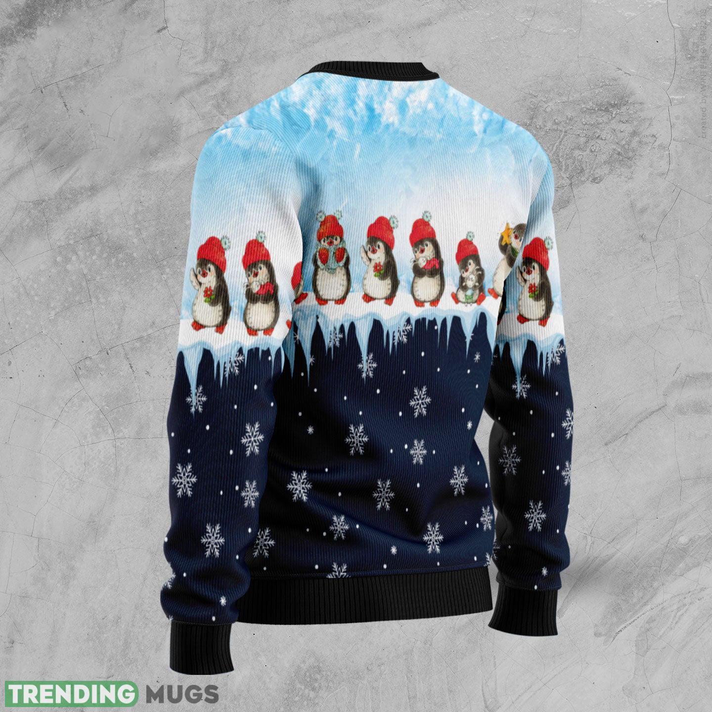 Penguin Hang Out penguin lover Ugly Christmas Sweater Gift Men Women 3D Sweater Penguin Hang Out penguin lover Ugly Christmas Sweater Gift Men Women 3D Sweater