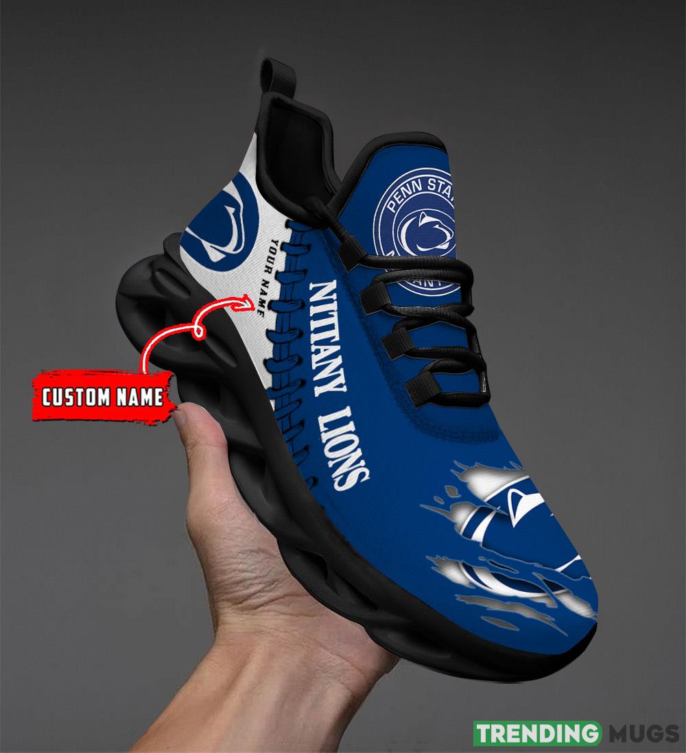 Penn State Nittany Lions Custom Name Max Soul Shoes Chunky Sneakers Gift For Fans - Penn State Nittany Lions Personalized Max Soul Shoes_1 Penn State Nittany Lions Custom Name Max Soul Shoes Chunky Sneakers Gift For Fans - Penn State Nittany Lions Personalized Max Soul Shoes_1