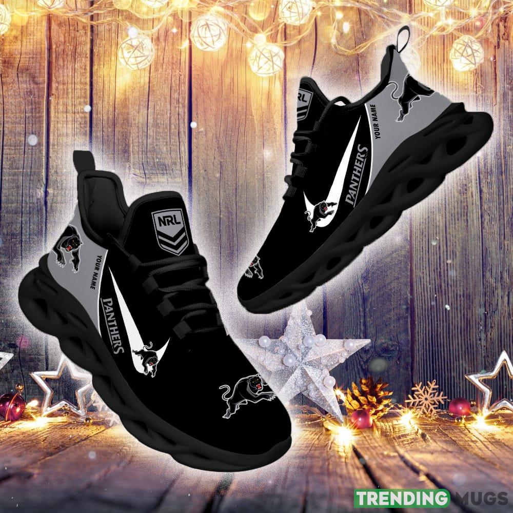 Penrith Panthers Custom Name NRL Max Soul Shoes Gift For Fans Running Sneaker Max Soul Penrith Panthers Custom Name NRL Max Soul Shoes Gift For Fans Running Sneaker Max Soul