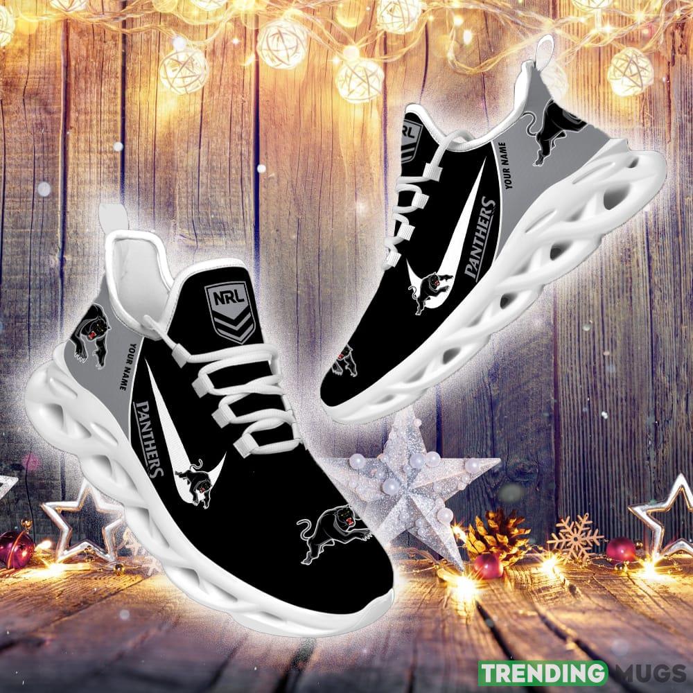 Penrith Panthers Custom Name NRL Max Soul Shoes Gift For Fans Running Sneaker Max Soul Penrith Panthers Custom Name NRL Max Soul Shoes Gift For Fans Running Sneaker Max Soul