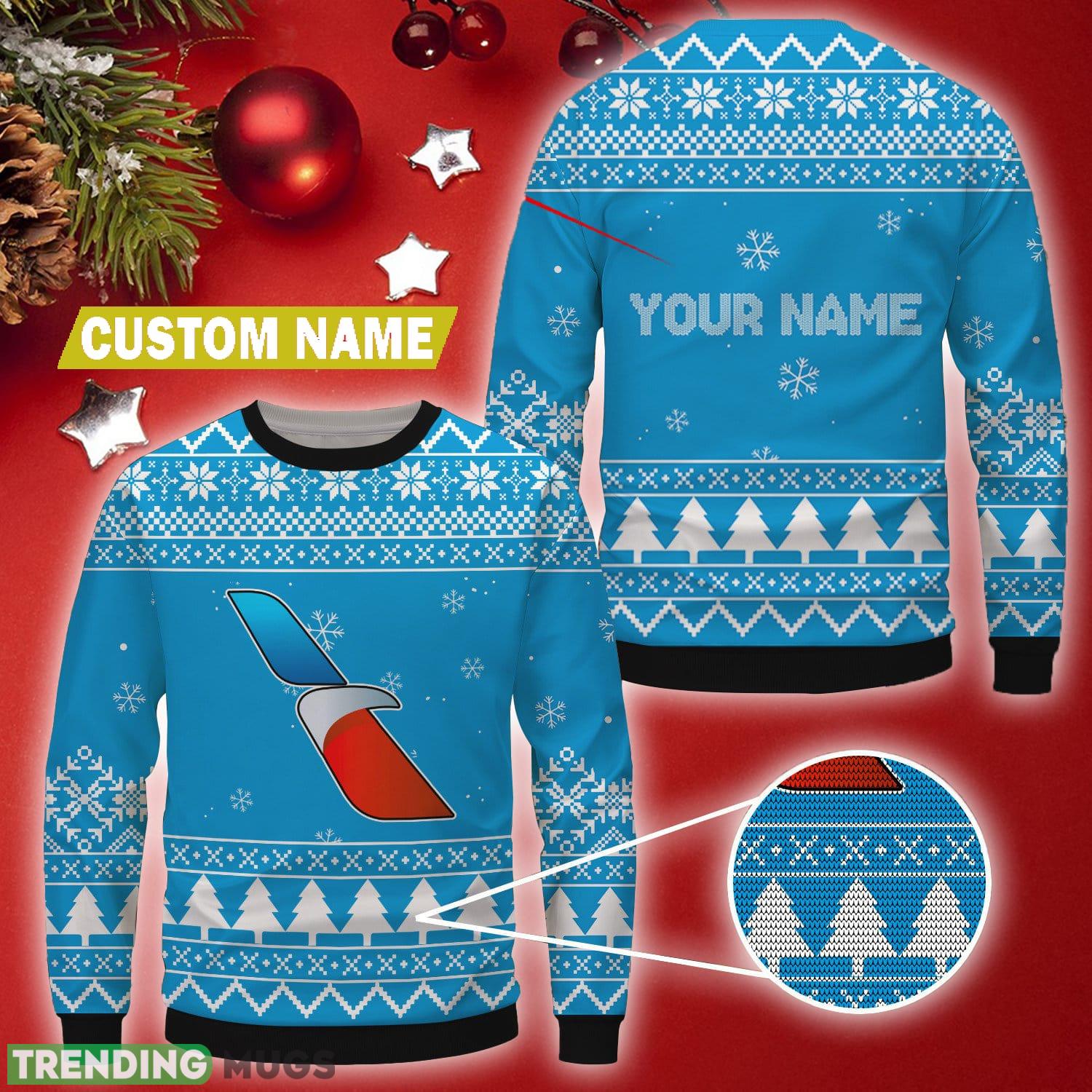 Personalized american airlines Brand Logo Winter Christmas Wool Sweater - Personalized american airlines Brand Logo Winter Christmas Wool Sweater Personalized american airlines Brand Logo Winter Christmas Wool Sweater - Personalized american airlines Brand Logo Winter Christmas Wool Sweater