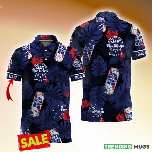 Personalized Pabst Blue Ribbon Tropical Hawaiian 3D Polo Shirt Beer Love AOP Gift For Mens - Personalized Pabst Blue Ribbon Tropical Hawaiian 3D Polo Shirt Beer Love AOP Gift For Mens Personalized Pabst Blue Ribbon Tropical Hawaiian 3D Polo Shirt Beer Love AOP Gift For Mens - Personalized Pabst Blue Ribbon Tropical Hawaiian 3D Polo Shirt Beer Love AOP Gift For Mens