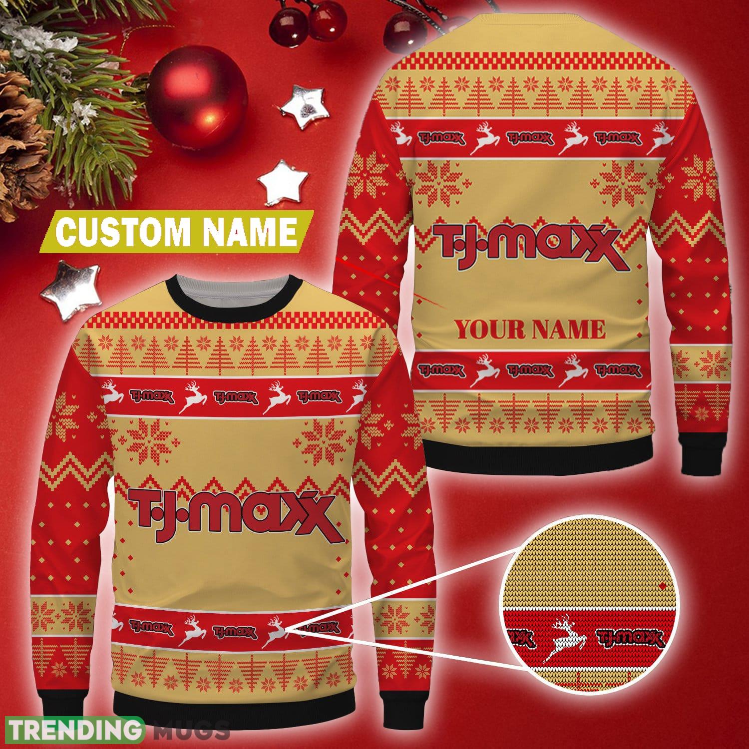 Personalized t.j. maxx Brand Logo Embroider Christmas Wool Sweater - Personalized t.j. maxx Brand Logo Embroider Christmas Wool Sweater Personalized t.j. maxx Brand Logo Embroider Christmas Wool Sweater - Personalized t.j. maxx Brand Logo Embroider Christmas Wool Sweater