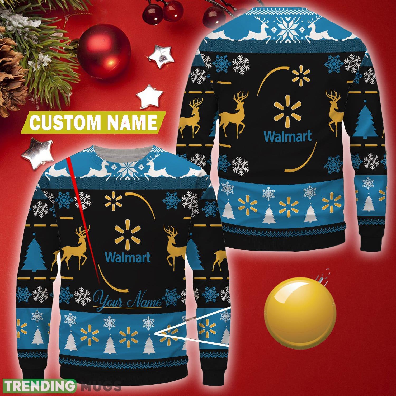 Personalized Walmart Uniform Brand Logo Merry Christmas Wool Sweater - Personalized Walmart Uniform Brand Logo Merry Christmas Wool Sweater Personalized Walmart Uniform Brand Logo Merry Christmas Wool Sweater - Personalized Walmart Uniform Brand Logo Merry Christmas Wool Sweater