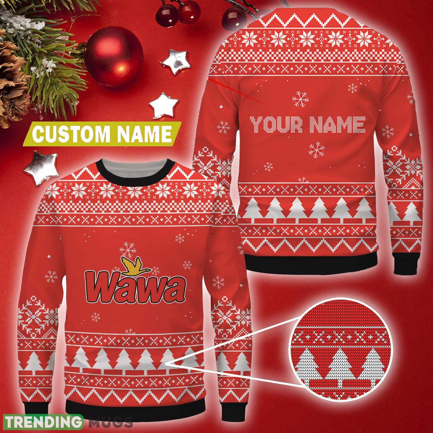 Personalized wawa Brand Logo Traditional Christmas Wool Sweater - Personalized wawa Brand Logo Traditional Christmas Wool Sweater Personalized wawa Brand Logo Traditional Christmas Wool Sweater - Personalized wawa Brand Logo Traditional Christmas Wool Sweater