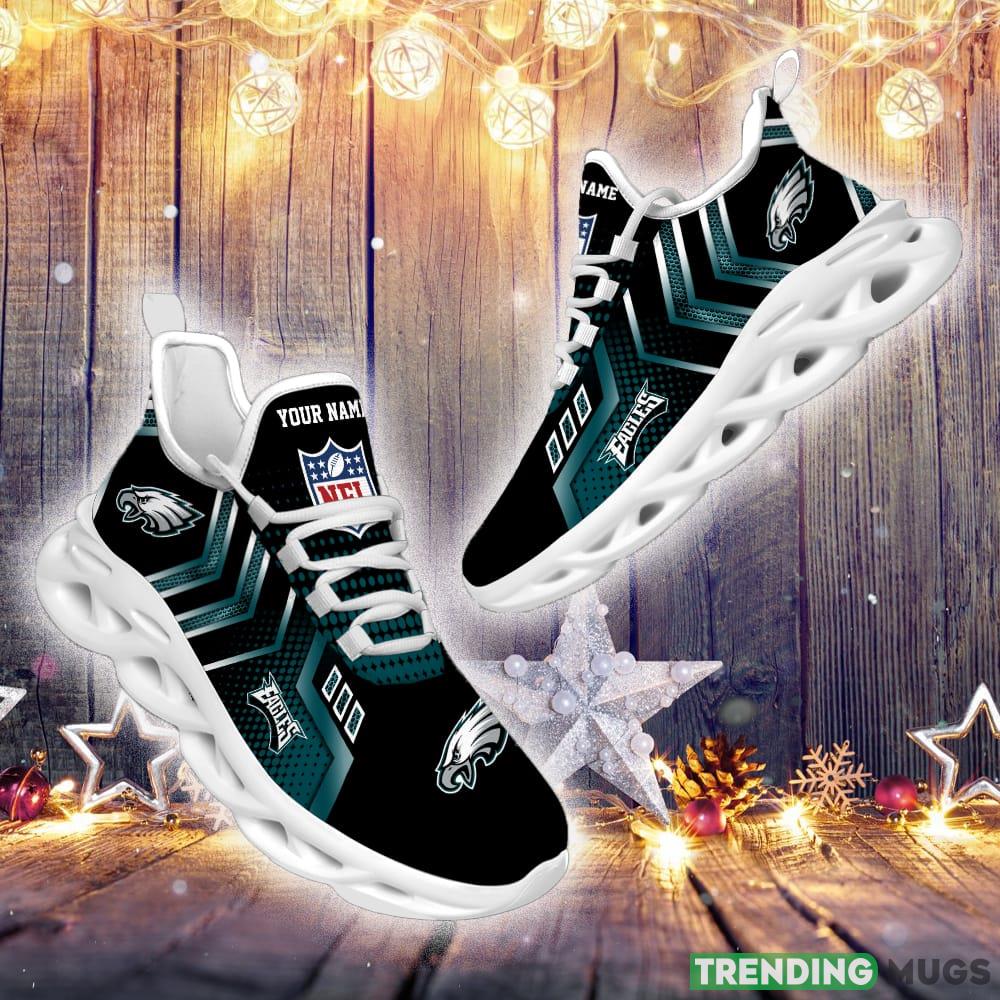 Philadelphia Eagles Custom Name NFL Max Soul Shoes Gift For Fans Running Sneaker Max Soul Philadelphia Eagles Custom Name NFL Max Soul Shoes Gift For Fans Running Sneaker Max Soul